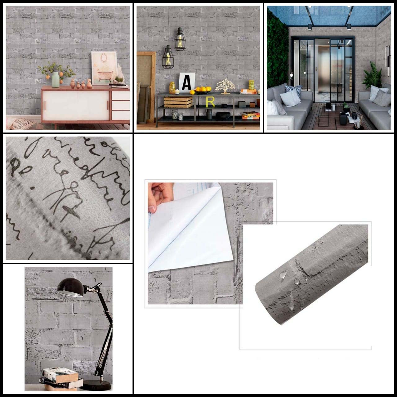 Miniatura 2 de Papel Adhesivo Para Pared VA-15221